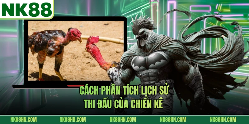 Cách phân tích lịch sử thi đấu của chiến kê
